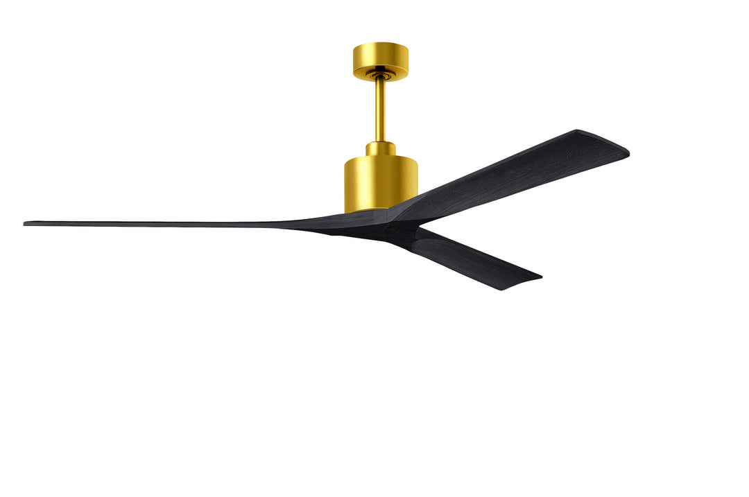 Matthews Fan Company NanXL 72" Indoor/Outdoor DC Ceiling Fan with Remote and Wall Control