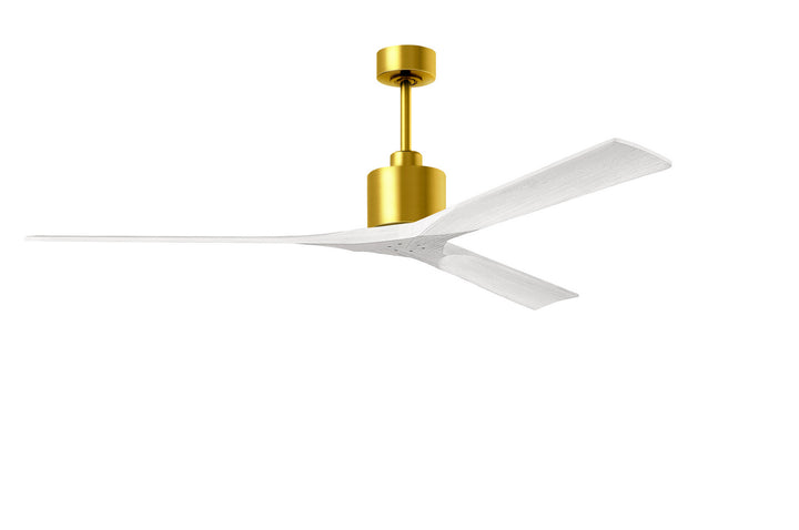 Matthews Fan Company NanXL 72" Indoor/Outdoor DC Ceiling Fan with Remote and Wall Control