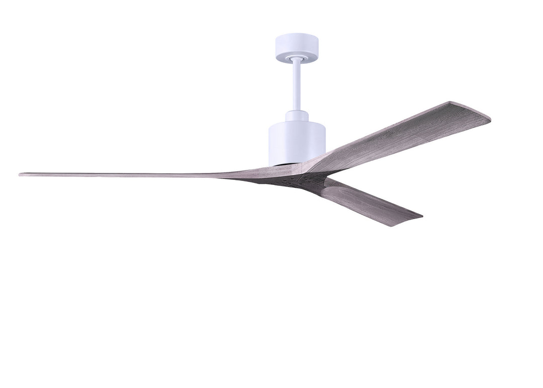 Matthews Fan Company NanXL 72" Indoor/Outdoor DC Ceiling Fan with Remote and Wall Control