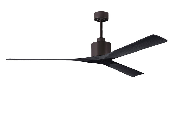 Matthews Fan Company NanXL 72" Indoor/Outdoor DC Ceiling Fan with Remote and Wall Control