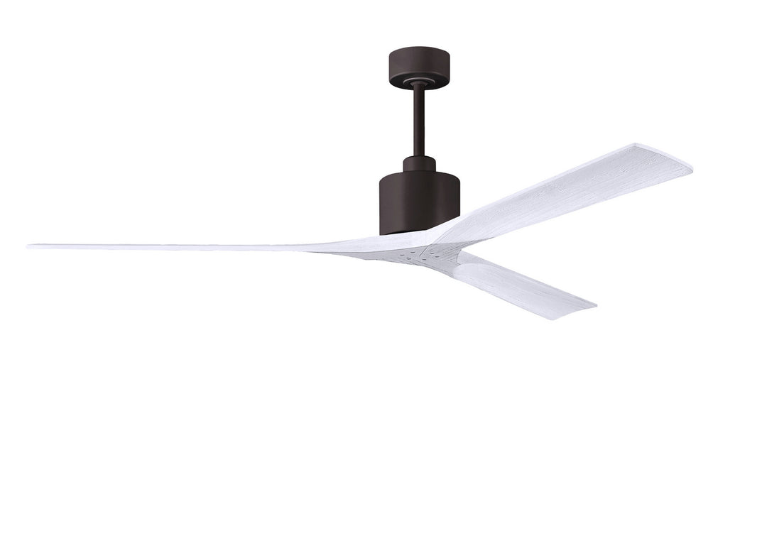 Matthews Fan Company NanXL 72" Indoor/Outdoor DC Ceiling Fan with Remote and Wall Control