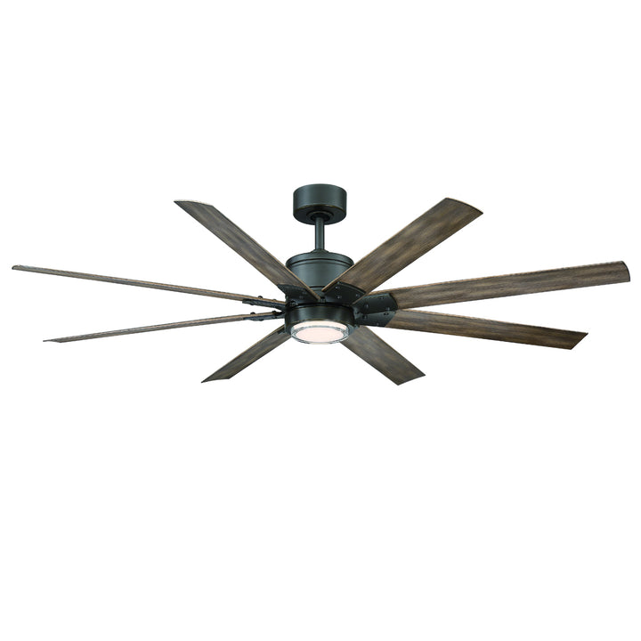 Modern Forms Fans Renegade Smart Outdoor DC Ceiling Fan with 19.5W CCT LED and remote control