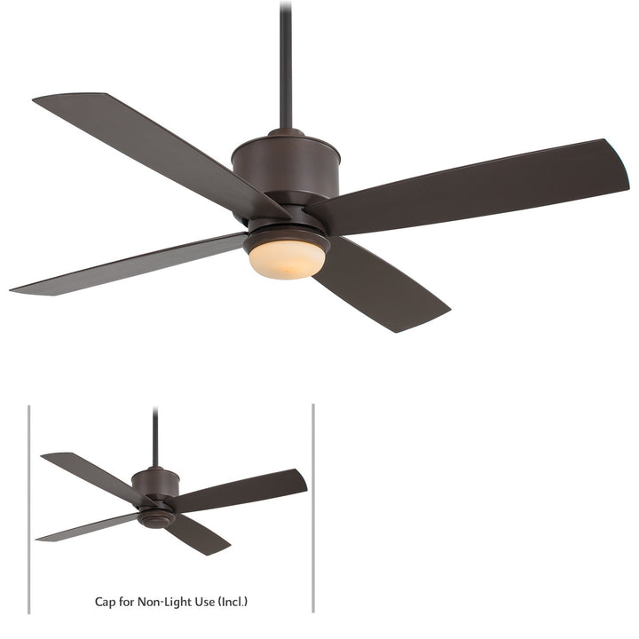 Minka Aire Strata 52" Outdoor Ceiling Fan with 14W LED Light and Remote