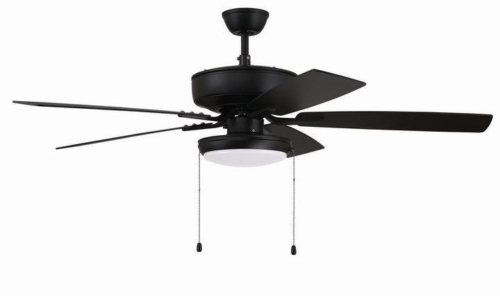 Craftmade Pro Plus 119 52" Pull Chain Ceiling Fan with Pan 18W LED Light
