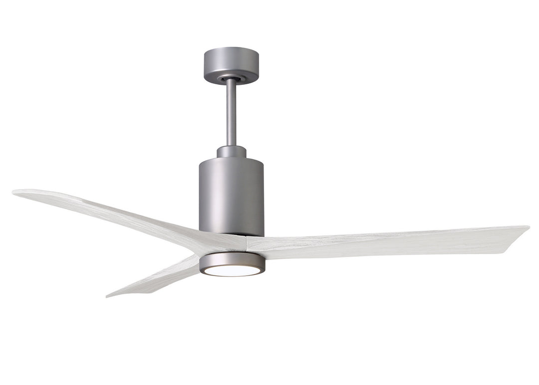 Matthews Fan Company Patricia 3 60" Indoor/Outdoor DC LED Ceiling Fan with Remote and Wall Control