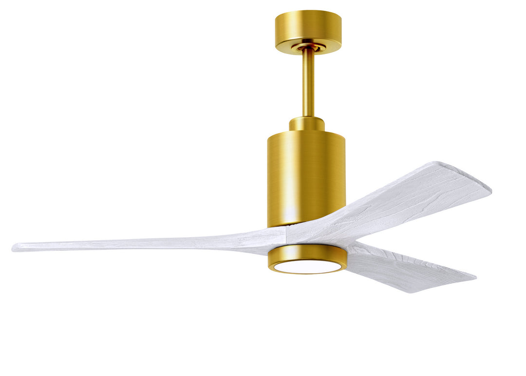 Matthews Fan Company Patricia 3 52" Indoor/Outdoor DC Ceiling Fan with Remote and Wall Control