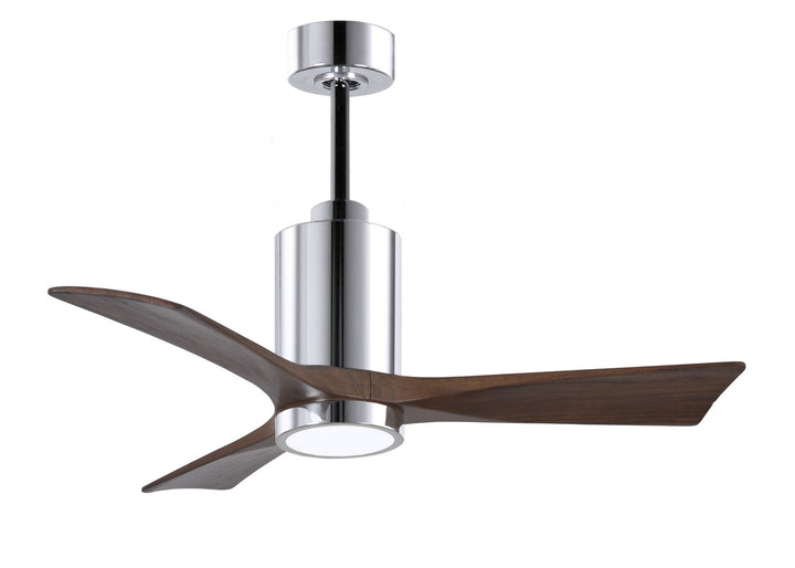 Matthews Fan Company Patricia 3 42" Indoor/Outdoor DC LED Ceiling Fan with Remote and Wall Control