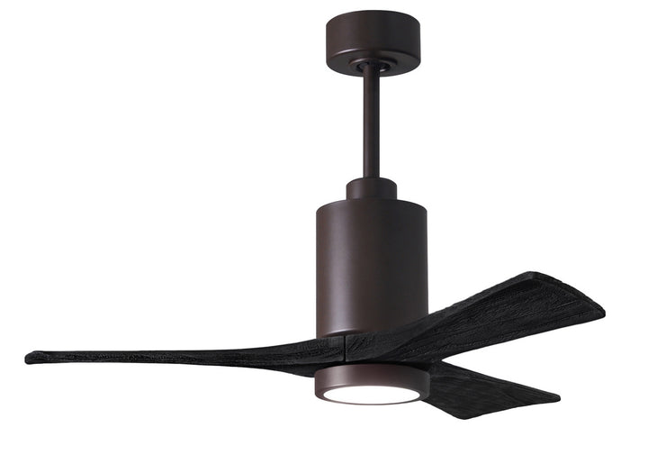 Matthews Fan Company Patricia 3 42" Indoor/Outdoor DC LED Ceiling Fan with Remote and Wall Control