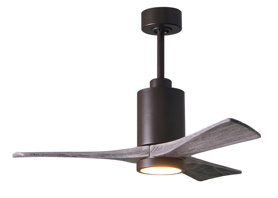 Matthews Fan Company Patricia 3 42" Indoor/Outdoor DC LED Ceiling Fan with Remote and Wall Control