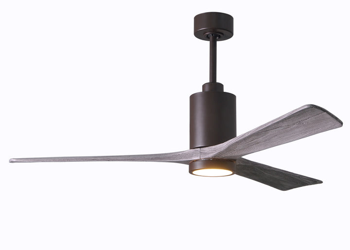 Matthews Fan Company Patricia 3 60" Indoor/Outdoor DC LED Ceiling Fan with Remote and Wall Control