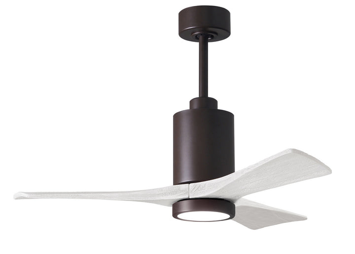 Matthews Fan Company Patricia 3 42" Indoor/Outdoor DC LED Ceiling Fan with Remote and Wall Control