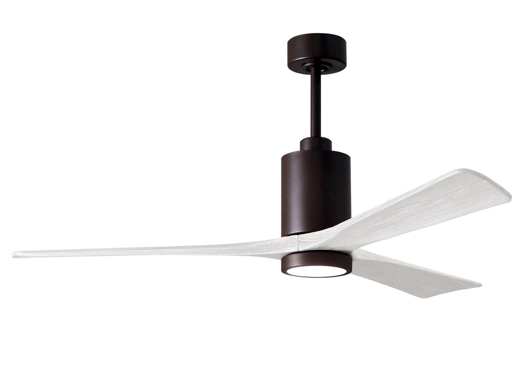 Matthews Fan Company Patricia 3 60" Indoor/Outdoor DC LED Ceiling Fan with Remote and Wall Control