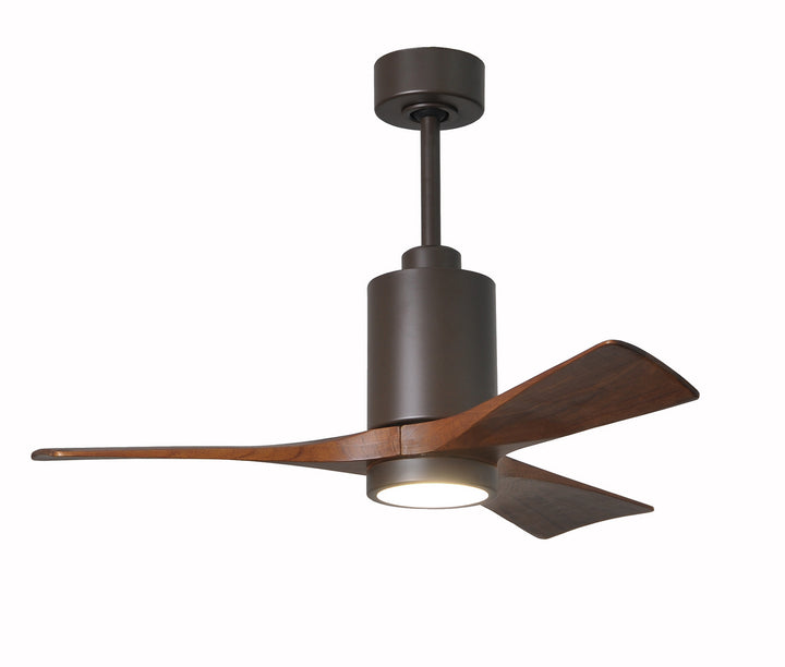 Matthews Fan Company Patricia 3 42" Indoor/Outdoor DC LED Ceiling Fan with Remote and Wall Control