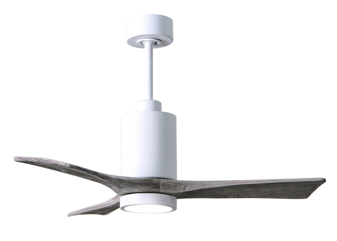 Matthews Fan Company Patricia 3 42" Indoor/Outdoor DC LED Ceiling Fan with Remote and Wall Control