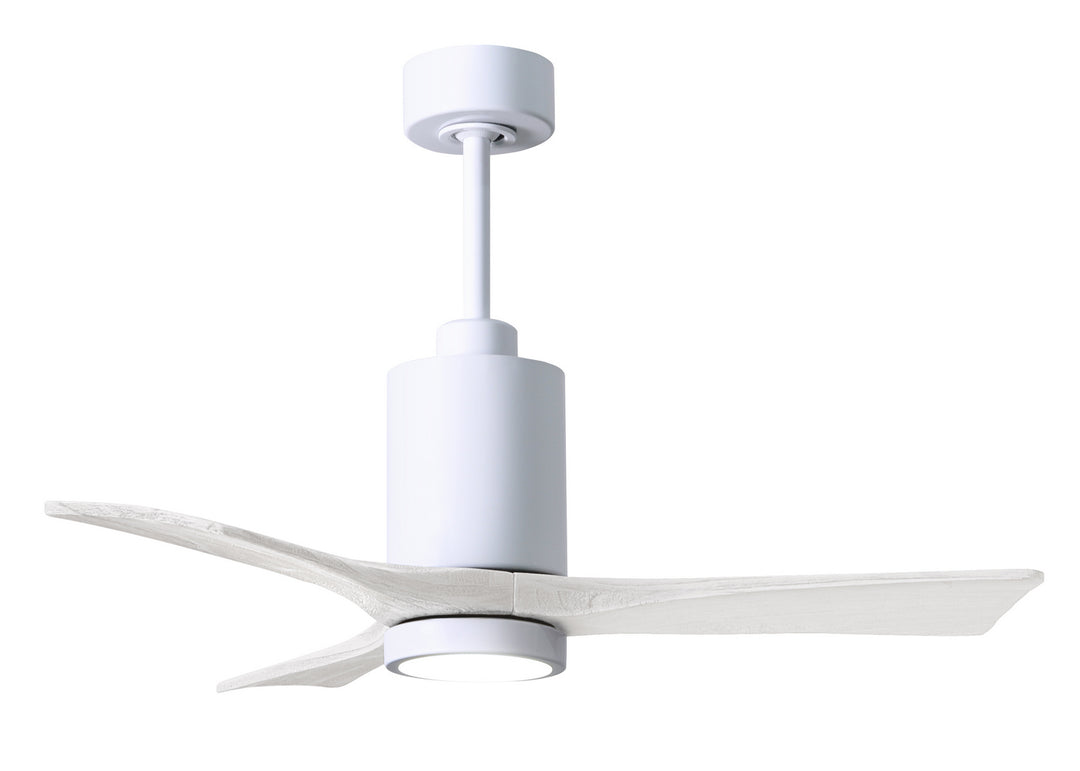 Matthews Fan Company Patricia 3 42" Indoor/Outdoor DC LED Ceiling Fan with Remote and Wall Control