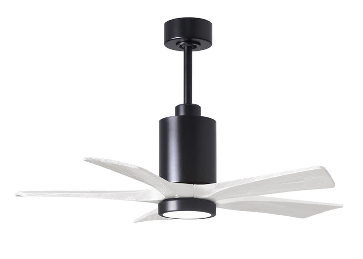 Matthews Fan Company Patricia 5 42" Indoor/Outdoor DC LED Ceiling Fan with Remote and Wall Control