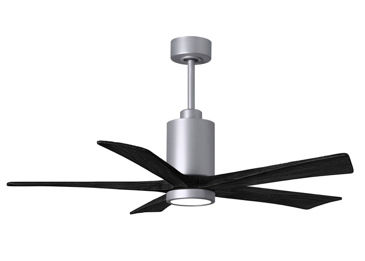 Matthews Fan Company Patricia 5 52" Indoor/Outdoor DC LED Ceiling fan with Remote and Wall Control