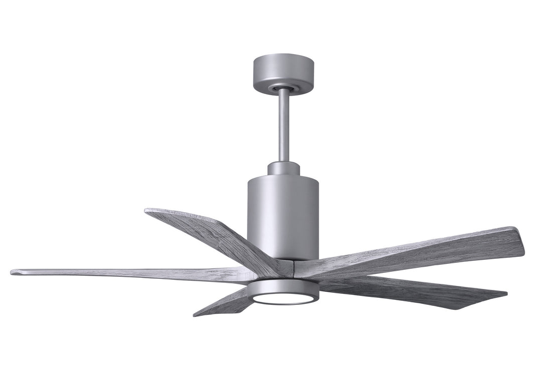 Matthews Fan Company Patricia 5 52" Indoor/Outdoor DC LED Ceiling fan with Remote and Wall Control