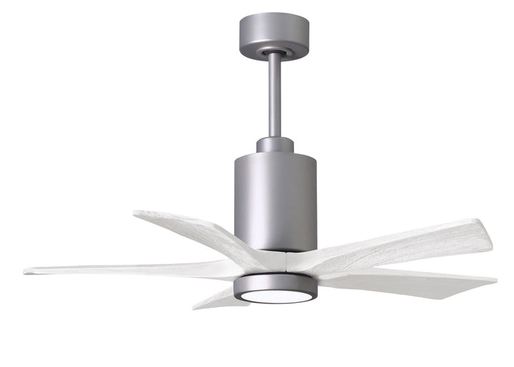 Matthews Fan Company Patricia 5 42" Indoor/Outdoor DC LED Ceiling Fan with Remote and Wall Control