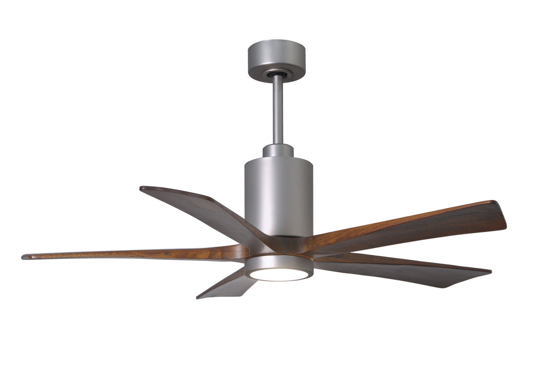 Matthews Fan Company Patricia 5 52" Indoor/Outdoor DC LED Ceiling fan with Remote and Wall Control