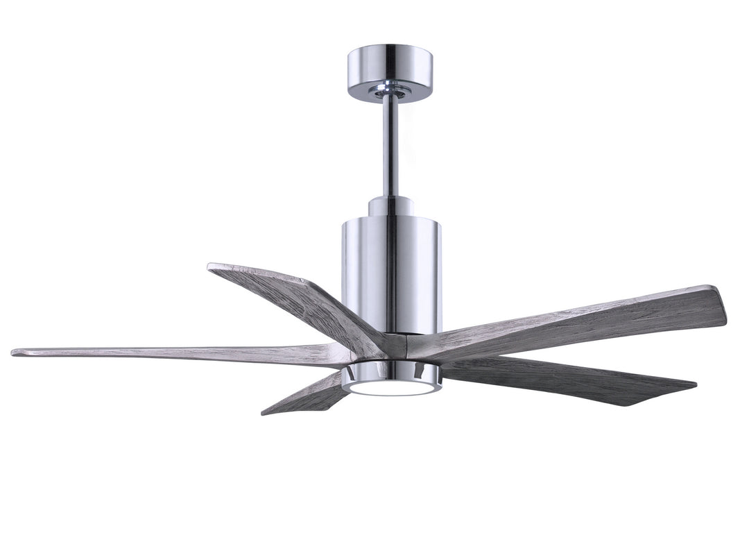 Matthews Fan Company Patricia 5 52" Indoor/Outdoor DC LED Ceiling fan with Remote and Wall Control