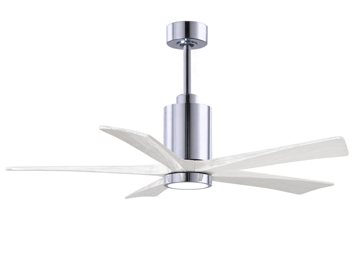 Matthews Fan Company Patricia 5 52" Indoor/Outdoor DC LED Ceiling fan with Remote and Wall Control