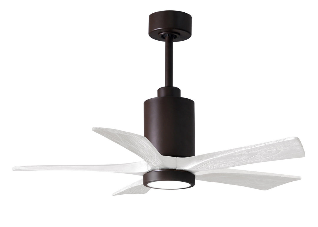 Matthews Fan Company Patricia 5 42" Indoor/Outdoor DC LED Ceiling Fan with Remote and Wall Control