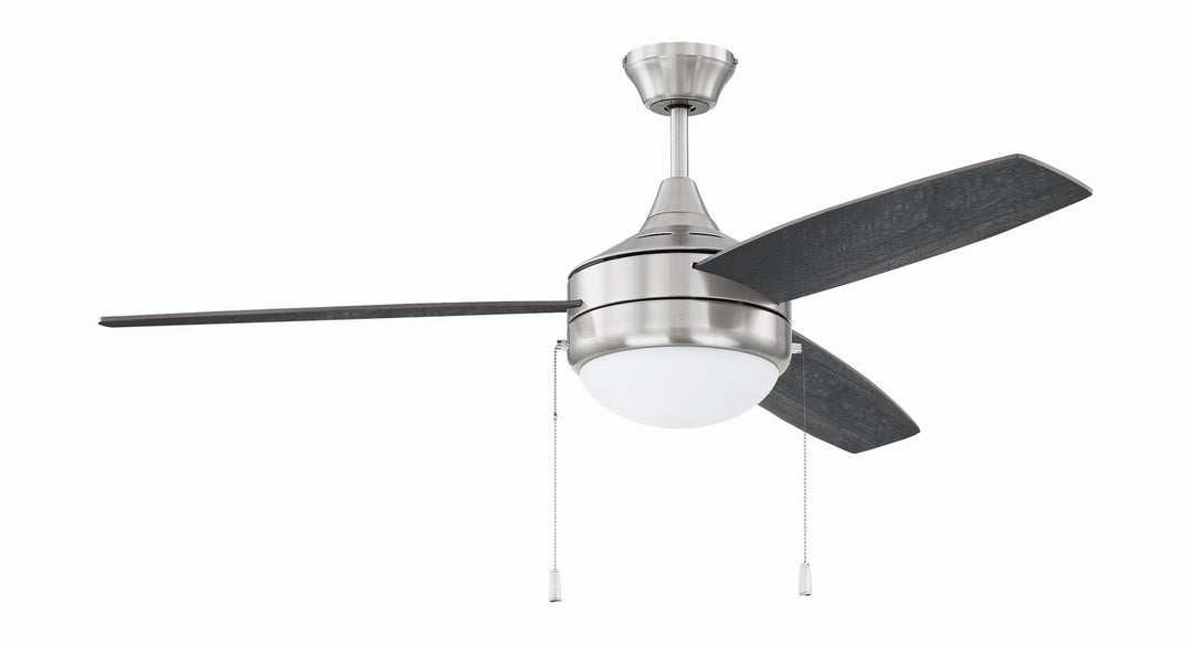 Craftmade Phaze 3 Blade 52" Pull Chain Ceiling Fan with LED Light