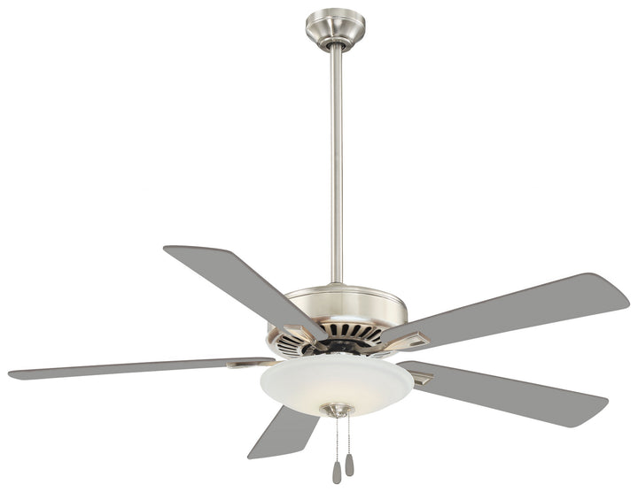 Minka Aire Contractor 52" Ceiling Fan With 26W Dimmable LED Light and Remote Control