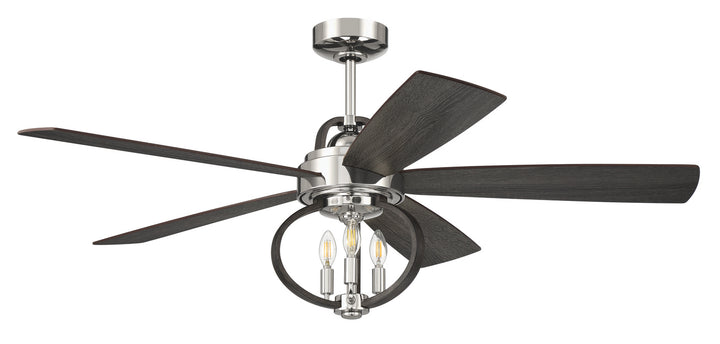 Craftmade Reese 52" Smart Indoor/Outdoor DC Ceiling Fan with LED and Remote
