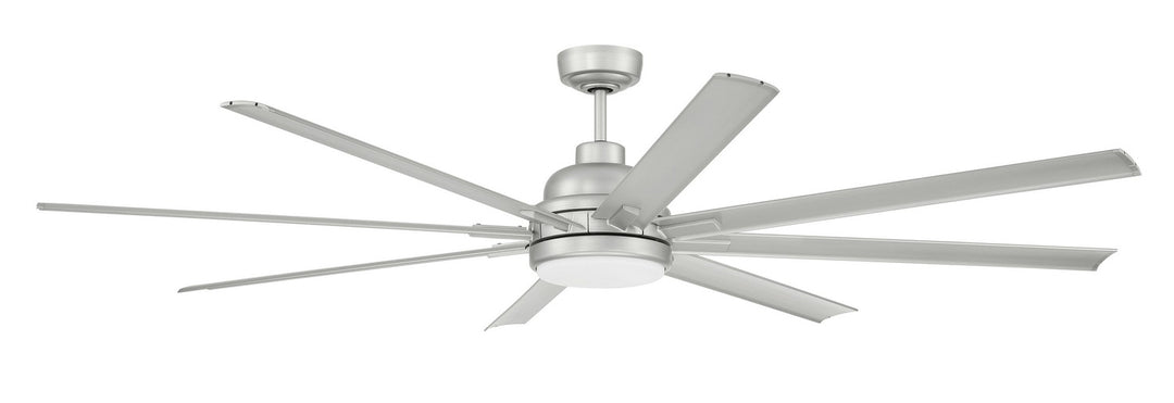 Craftmade Rush Smart Outdoor DC Ceiling Fan with 20W LED Light and Remote