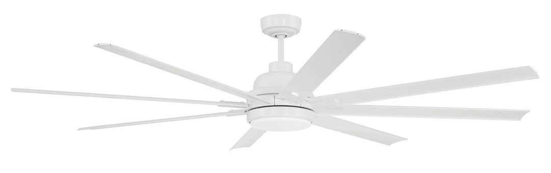 Craftmade Rush Smart Outdoor DC Ceiling Fan with 20W LED Light and Remote