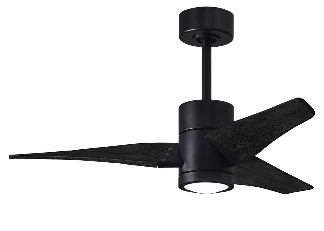 Matthews Fan Company Super Janet 42" Indoor/Outdoor DC LED Ceiling Fan with Remote and Wall Control