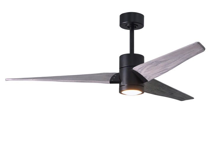 Matthews Fan Company Super Janet 60"Indoor/Outdoor DC LED Ceiling Fan with Remote and Wall Control