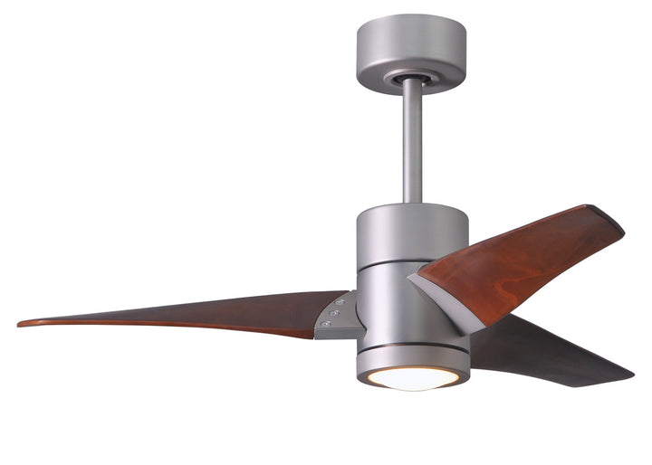 Matthews Fan Company Super Janet 42" Indoor/Outdoor DC LED Ceiling Fan with Remote and Wall Control