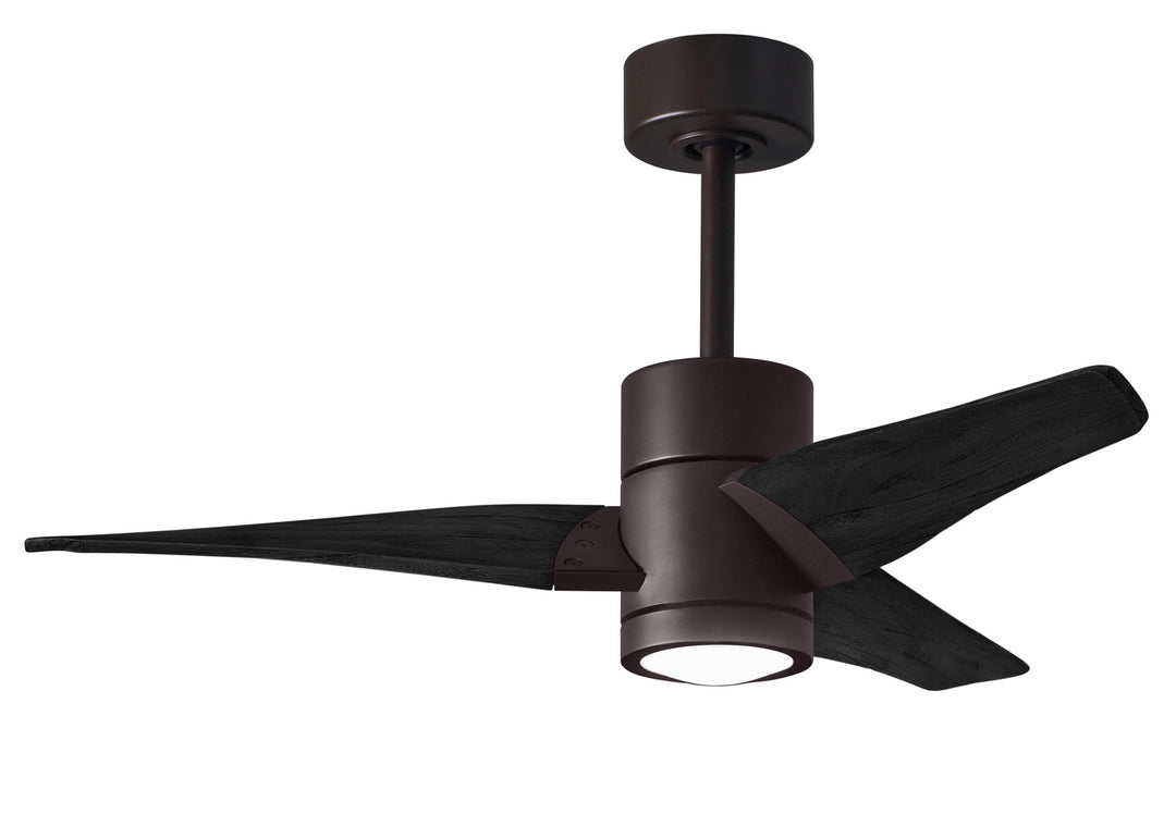 Matthews Fan Company Super Janet 42" Indoor/Outdoor DC LED Ceiling Fan with Remote and Wall Control