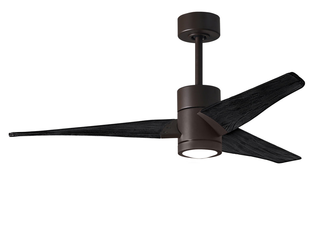 Matthews Fan Company Super Janet 52" Indoor/Outdoor DC LED Ceiling Fan with Remote and Wall Control