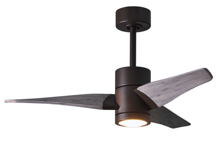 Matthews Fan Company Super Janet 42" Indoor/Outdoor DC LED Ceiling Fan with Remote and Wall Control