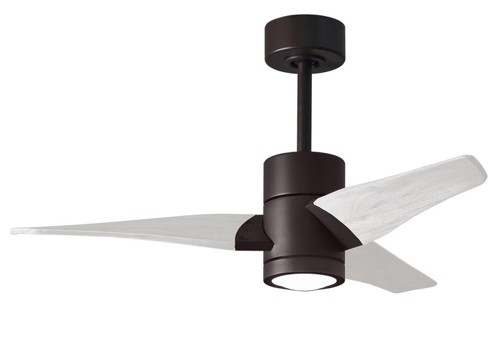 Matthews Fan Company Super Janet 42" Indoor/Outdoor DC LED Ceiling Fan with Remote and Wall Control