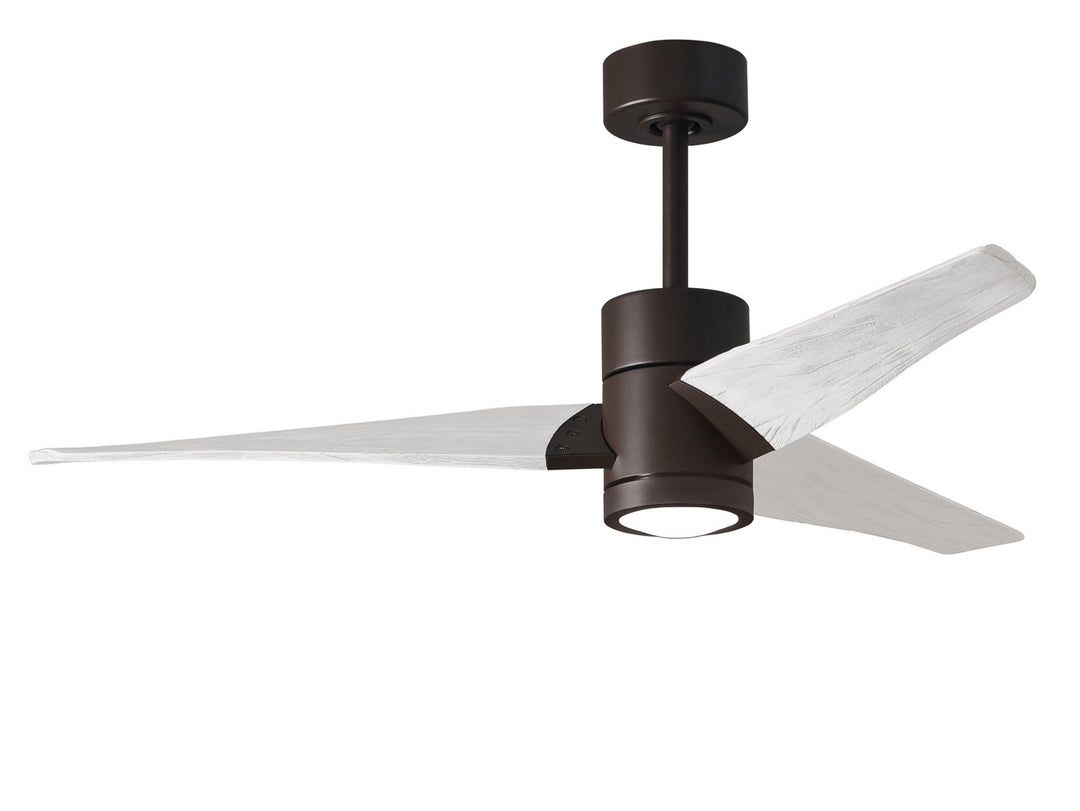 Matthews Fan Company Super Janet 52" Indoor/Outdoor DC LED Ceiling Fan with Remote and Wall Control