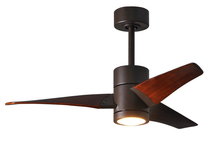 Matthews Fan Company Super Janet 42" Indoor/Outdoor DC LED Ceiling Fan with Remote and Wall Control