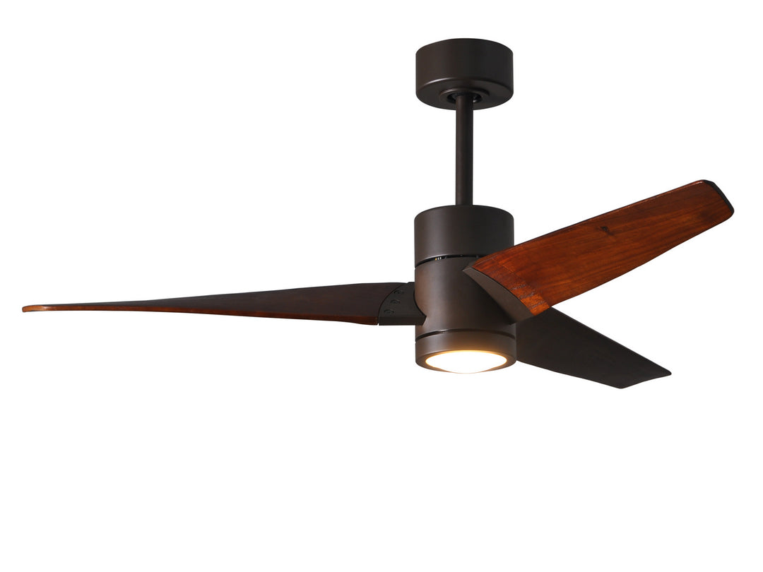 Matthews Fan Company Super Janet 52" Indoor/Outdoor DC LED Ceiling Fan with Remote and Wall Control