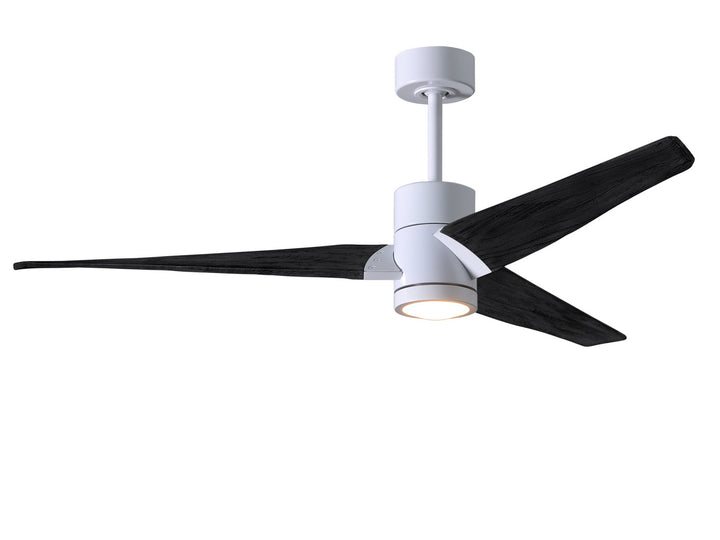 Matthews Fan Company Super Janet 52" Indoor/Outdoor DC LED Ceiling Fan with Remote and Wall Control