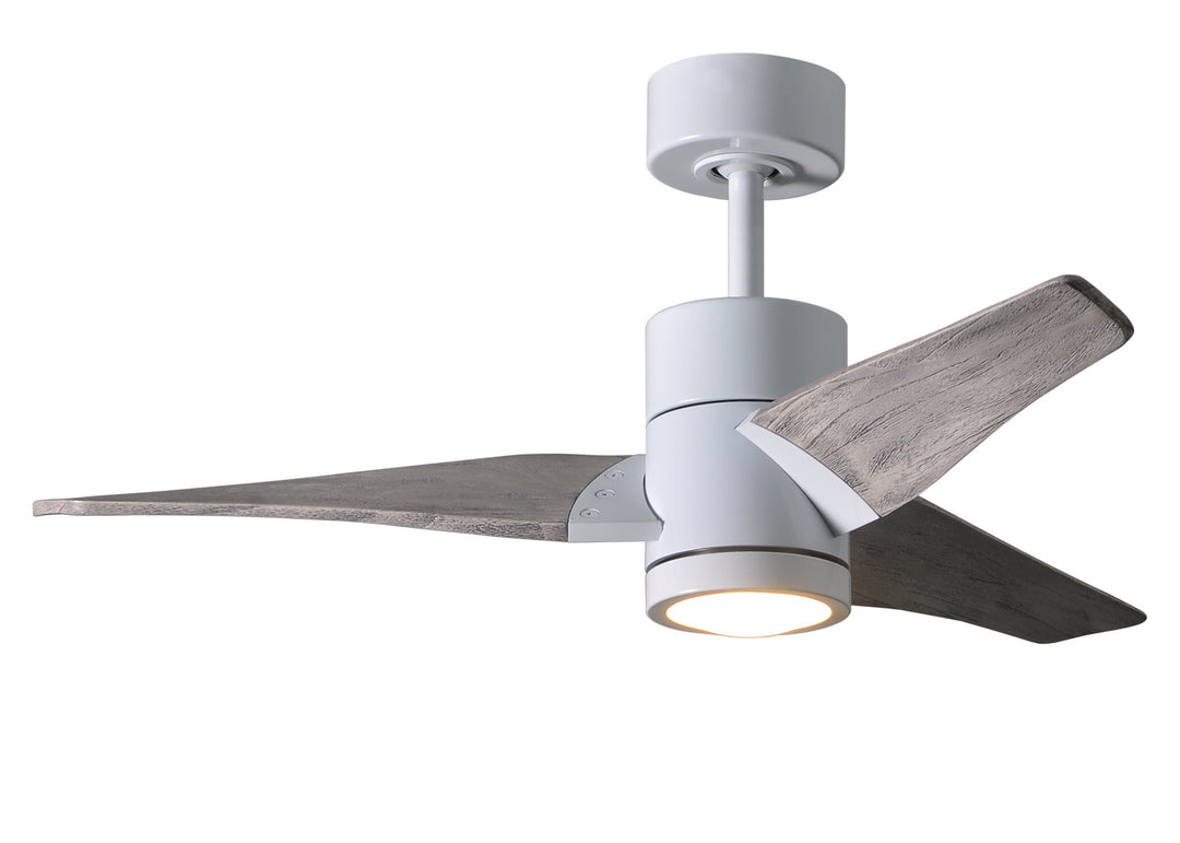 Matthews Fan Company Super Janet 42" Indoor/Outdoor DC LED Ceiling Fan with Remote and Wall Control