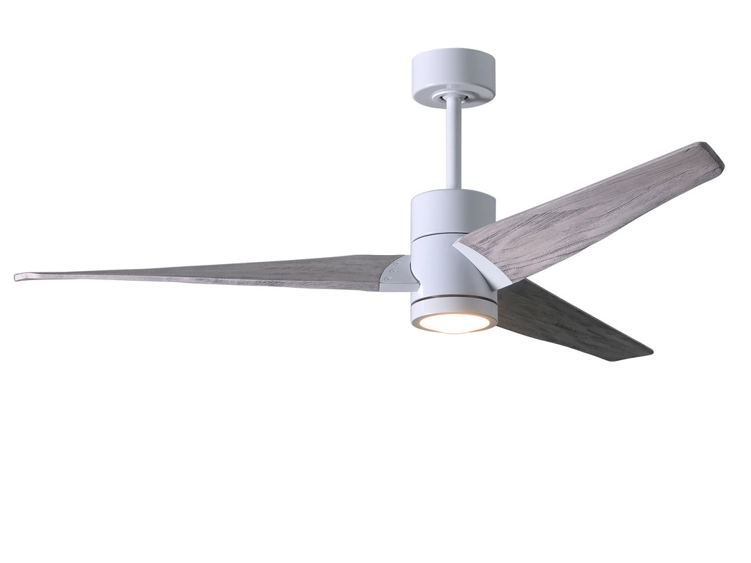 Matthews Fan Company Super Janet 52" Indoor/Outdoor DC LED Ceiling Fan with Remote and Wall Control