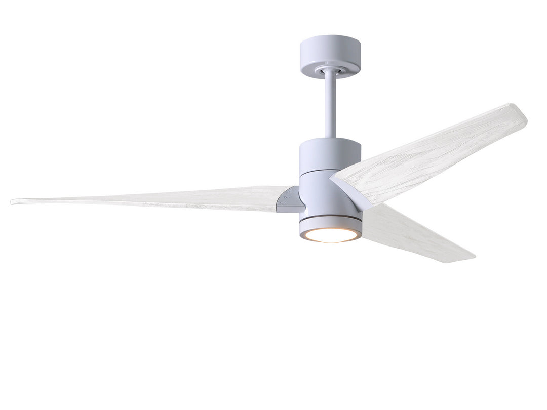 Matthews Fan Company Super Janet 52" Indoor/Outdoor DC LED Ceiling Fan with Remote and Wall Control