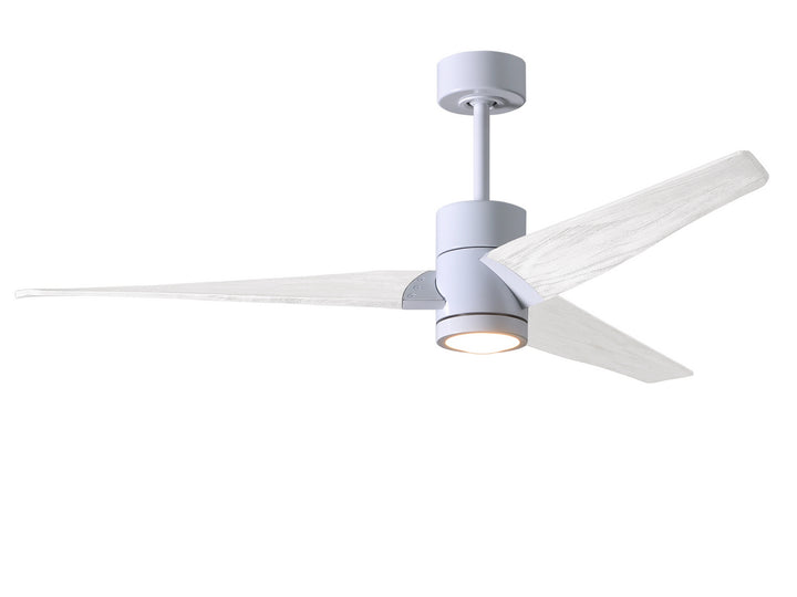 Matthews Fan Company Super Janet 52" Indoor/Outdoor DC LED Ceiling Fan with Remote and Wall Control