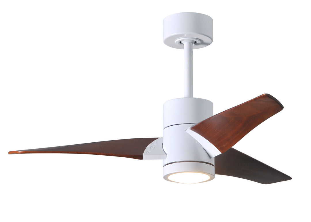 Matthews Fan Company Super Janet 42" Indoor/Outdoor DC LED Ceiling Fan with Remote and Wall Control