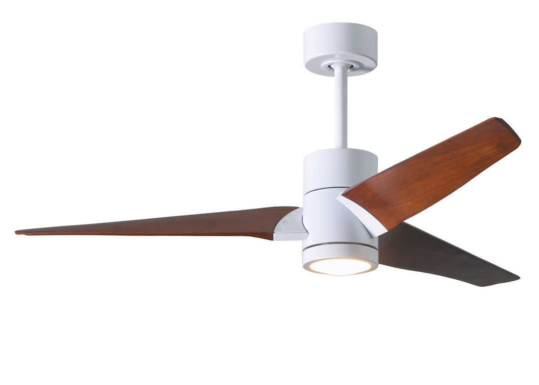 Matthews Fan Company Super Janet 52" Indoor/Outdoor DC LED Ceiling Fan with Remote and Wall Control