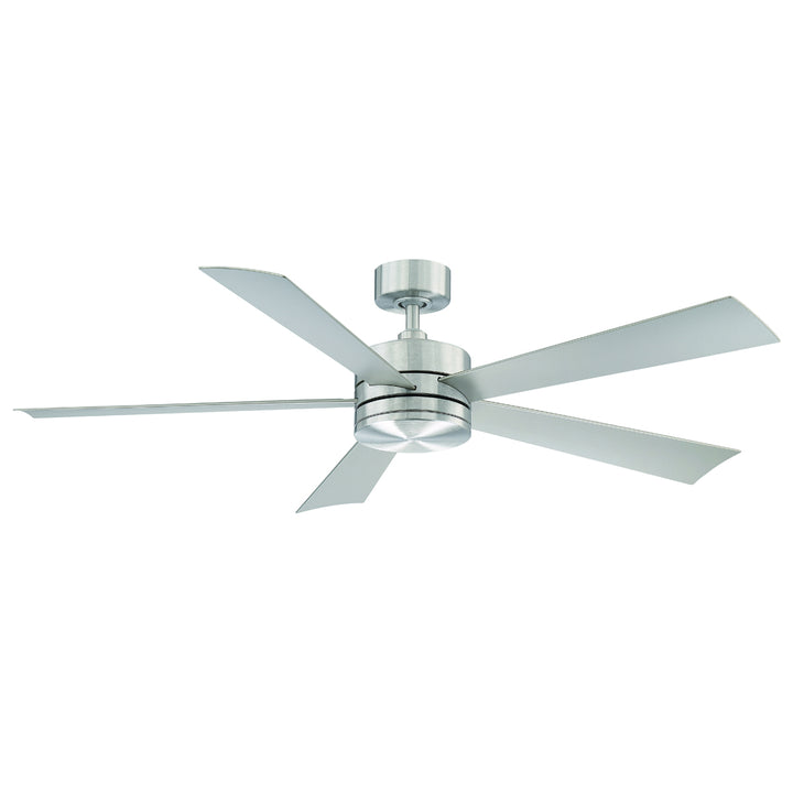 Modern Forms Fans Wynd Smart Outdoor DC Ceiling Fan with 19.5W CCT LED and Remote Control